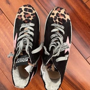 Golden Goose size 34 Girls sneakers worn twice
